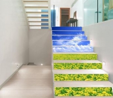 İstanbul 3 Boyutlu Merdiven Arası Cam Baskı Modelleri