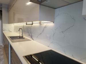 Cam UV Bask� Mutfak modelleri