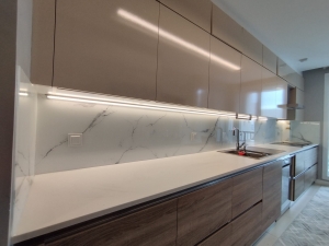 Cam UV Bask� Mutfak modelleri